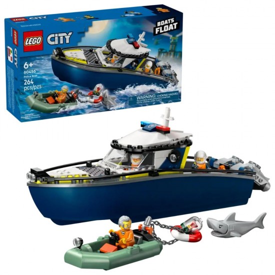 Lego City chase in a police boat (60456) (LGO60456)