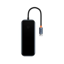 Baseus Hub 4σε1 USB-C σε 4xUSB 3.0 Γκρι (WKJZ010513) (BASWKJZ010513)