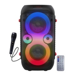 Esperanza Bt Fm Led Rgb Karaoke Singer Speaker (EP156) (ESPEP156)