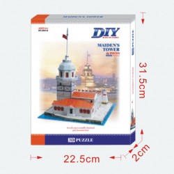 Πύργος Του ΛέανδρουΤουρκια 3D Puzzle