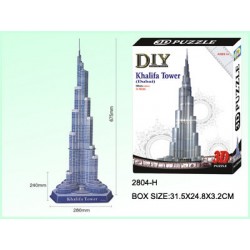 Πύργος ΧαλιφαΝτουμπαι 3D Puzzle
