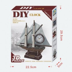 Καραβι+Ρολοι 3D Puzzle