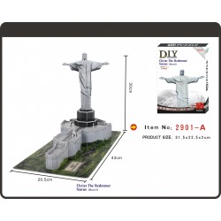 Άγαλμα Του Χριστού Βραζιλία 3D Puzzle
