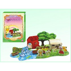 To Ασχημόπαπο  3D Puzzle