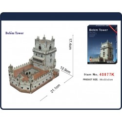 Πύργος Του Μπέλεμ Πορτογαλία 3D Puzzle