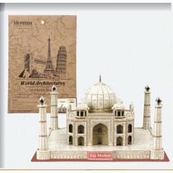 Tαζ Μαχάλ Slim 3D Puzzle