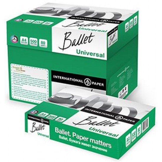 Χαρτί Εκτύπωσης Α4 80gr - 500 φύλλα Ballet Universal