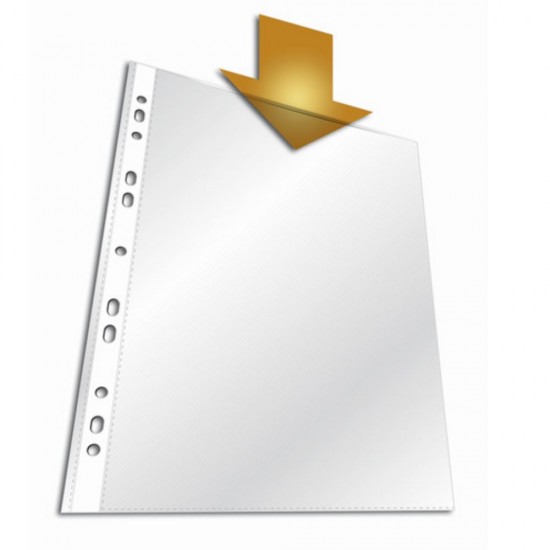 Ζελατίνα Εγγράφων Α4 με τρύπες - 1ΤΜΧ