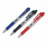 Στυλό ball point 0.7mm με grip & κουμπί ΚΟΚΚΙΝΟ Στυλό ball point 0.7mm με grip & κουμπί ΚΟΚΚΙΝΟ