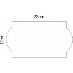 Ετικέτα 22x12 Αυτοκόλλητη Λευκή | 1000ετ./ρολό Ετικέτα 22x12 Αυτοκόλλητη Λευκή | 1000ετ./ρολό