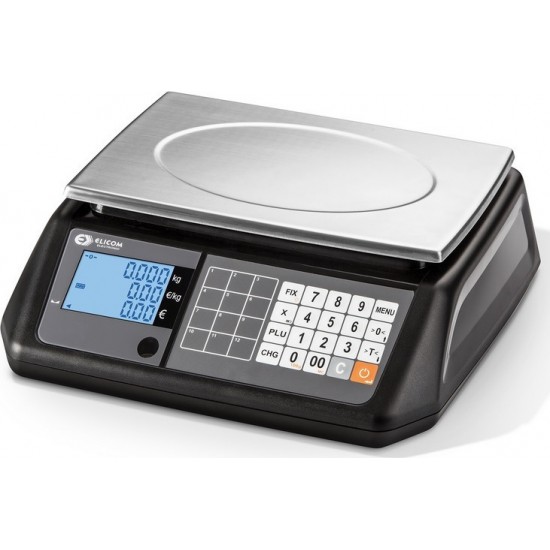 Ηλεκτρονικός Ζυγός ELICOM S300FM Ηλεκτρονικός Ζυγός ELICOM S300FM