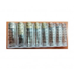 Κερματοθήκη 8 θέσεων διάφανη με ελατήριο Radiotec Κερματοθήκη 8 θέσεων διάφανη με ελατήριο Radiotec