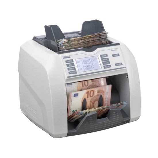 Καταμετρητής Ανιχνευτής χαρτονομισμάτων Radiotec rapidcount T275 Καταμετρητής Ανιχνευτής χαρτονομισμάτων Radiotec rapidcount T275