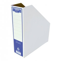 Θήκη Περιοδικών Χάρτινη SALKO μπλε