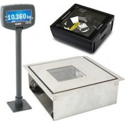 Ηλεκτρονικός Ζυγός Λιανικής ταμείου ELZAB Saturn 2 + Zebex Z-6182 barcode scanner Ηλεκτρονικός Ζυγός Λιανικής ταμείου ELZAB Saturn 2 + Zebex Z-6182 barcode scanner