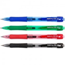Στυλό ball point 1.0mm Marvy RB ΚΟΚΚΙΝΟ Στυλό ball point 1.0mm Marvy RB ΚΟΚΚΙΝΟ