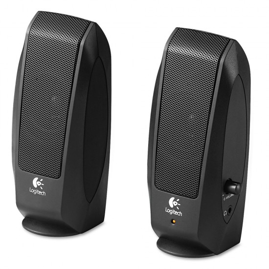 Logitech S120 2.0 Speaker System (Black) (LOGS120)