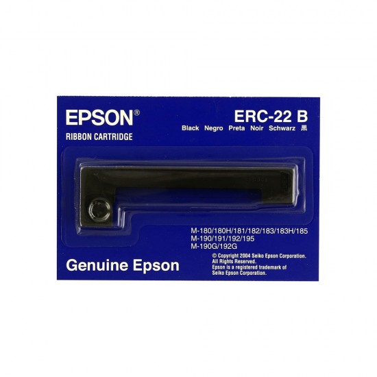 EPSON ERC-22 BLACK (C43S015358/15204) (EPSERC-22B)