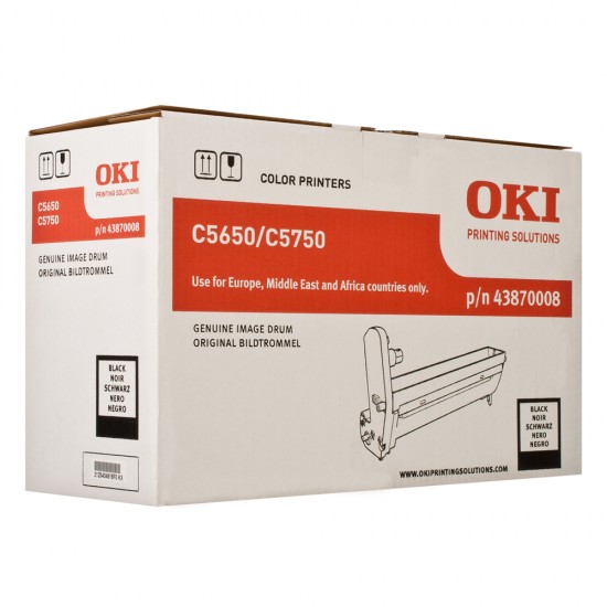 OKI C5650/C5750 DRUM BLK (43870008) (OKI-5650-BEP)