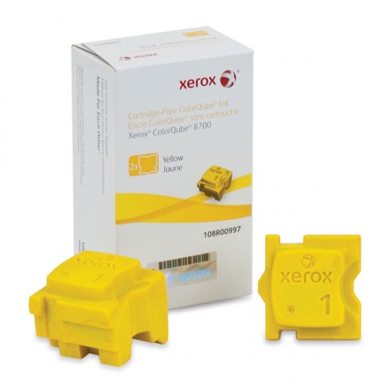 Xerox ColorQube 8700 Yellow 2 Τεμάχια (108R00997) (XER108R00997)