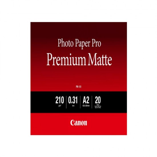 Canon Φωτογραφικό Χαρτί Premium Matte A2 (8657B017) (CAN-PM101A2)