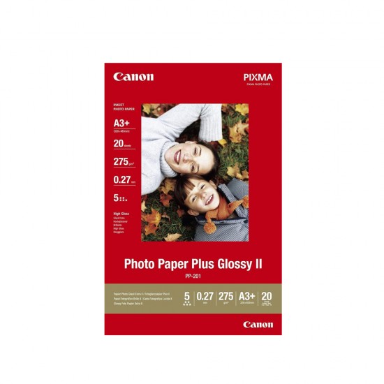 Canon Φωτογραφικό Χαρτί A3+ Glossy 275g/m² 20 Φύλλα (2311B021) (CAN-PP201A3)