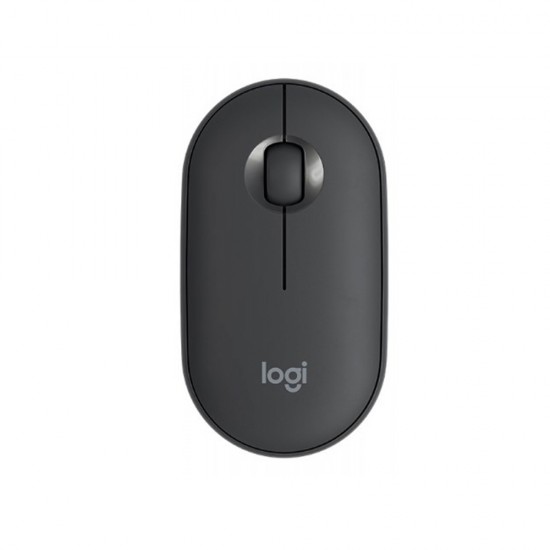 Logitech M350 Pebble Mouse Silver Wireless (910-005718) (LOGM350SIL)