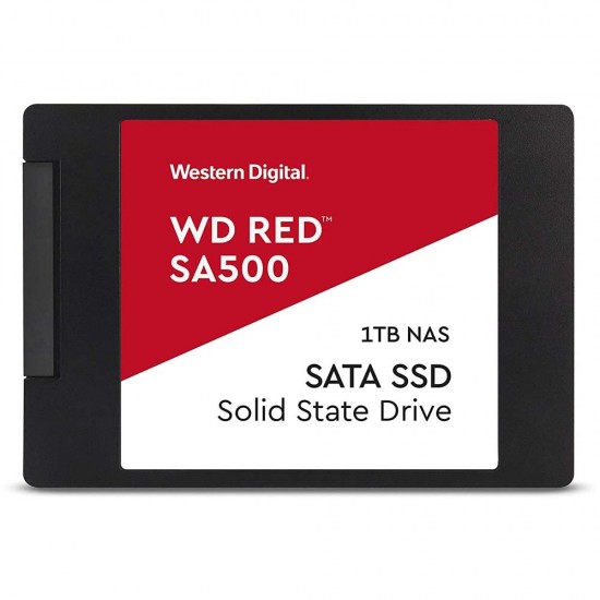 Western Digital Δίσκος SSD SA500 1TB RED NAS Sata3  (WDS100T1R0A)