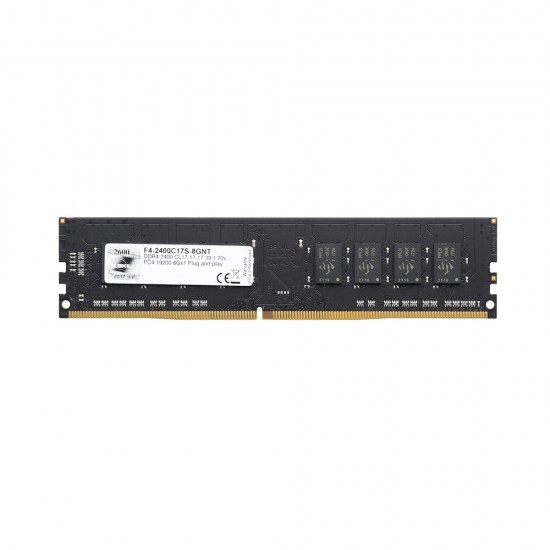 G.Skill RAM DDR4-2400MHz 8GB CL17 (1x8GB) (F4-2400C17S-8GNT) (GSKF4-2400C17S-8GNT)