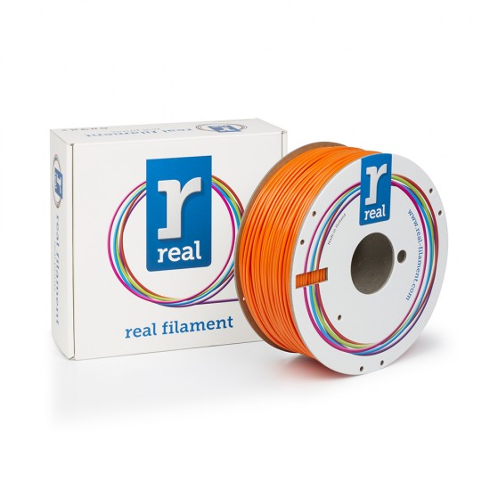 REAL ABS 3D Printer Filament - Orange - spool of 1Kg - 2.85mm (REALABSORANGE1000MM3)