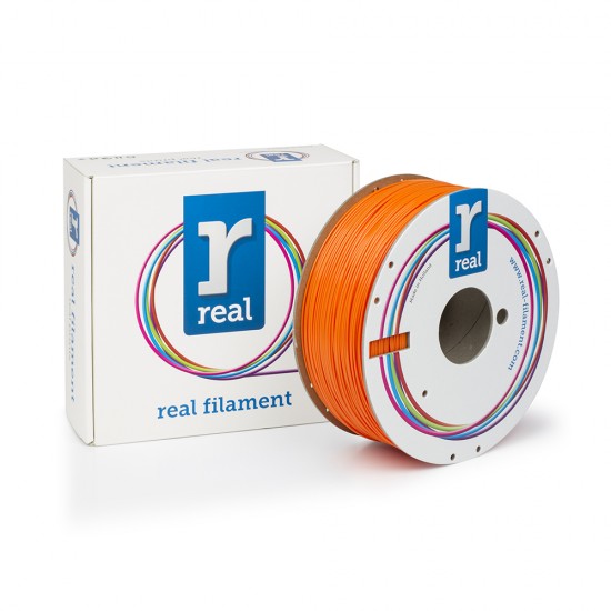REAL ABS 3D Printer Filament - Orange - spool of 1Kg - 1.75mm (REALABSORANGE1000MM175)