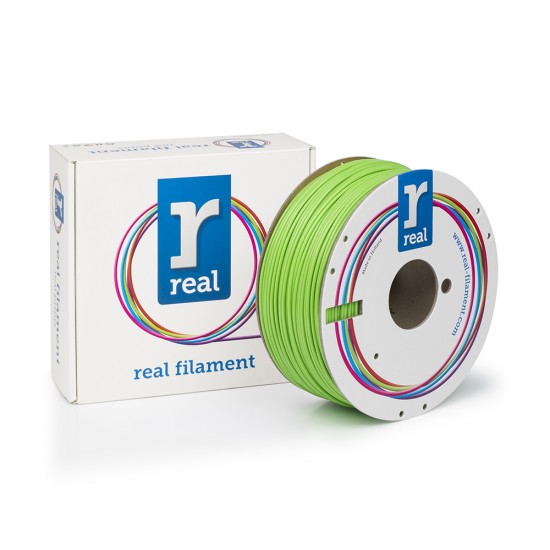 REAL ABS 3D Printer Filament - Nuclear green - spool of 1Kg - 2.85mm (REALABSNGREEN1000MM3)