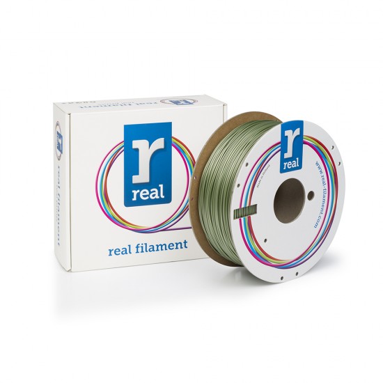 REAL PETG 3D Printer Filament - Brass - spool of 1Kg - 1.75mm (REFPETGBRASS1000MM175)
