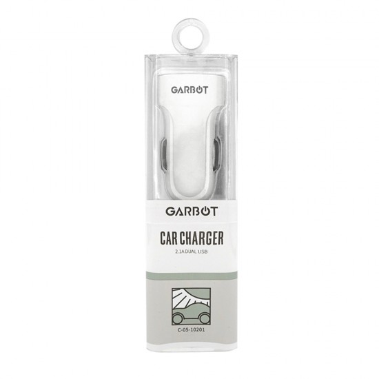 Garbot Grab&Go mobile device charger White Auto (C-05-10201) (GARC-05-10201)