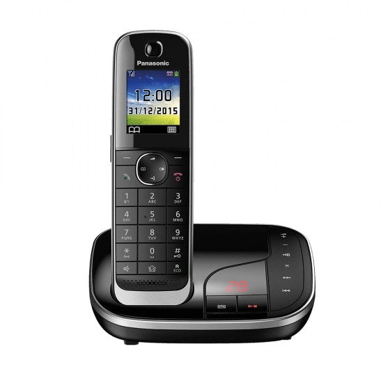 Ασύρματο Τηλέφωνο Panasonic KX-TGJ320GB Black (KX-TGJ320GB) (PANKX-TGJ320GB)