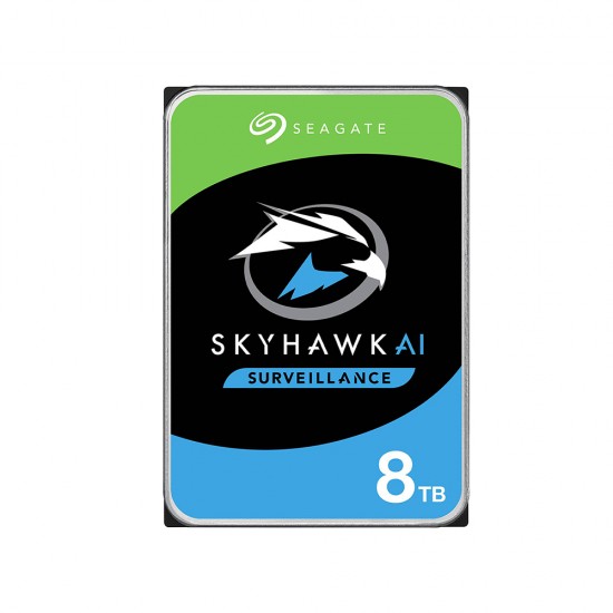 Εσωτερικός Σκληρός Δίσκος SEAGATE 3.5'' 8TB Sata III SkyHawk AI  (ST8000VE001) (SEAST8000VE001)