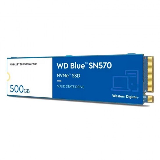 Western Digital Δίσκος SSD M.2 SN570 NVMe Blue 500GB (WDS500G3B0C)