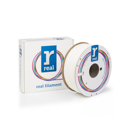 REAL ABS Plus 3D Printer Filament - White - spool of 1Kg - 1.75mm (REALABSPLUSWHITE1000MM175)