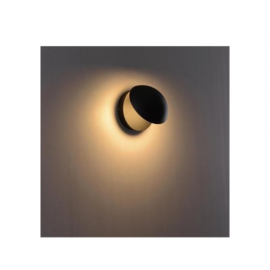 123LED Santa Maria Black Wall Lamp (13W) (LDR05032)