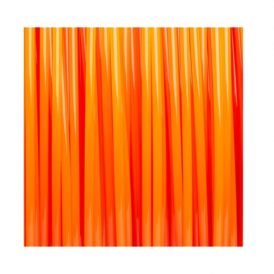 REAL PETG 3D Printer Filament - Fluorescent Orange - spool of 1Kg - 1.75mm (REFPETGFORANGE1000MM175)