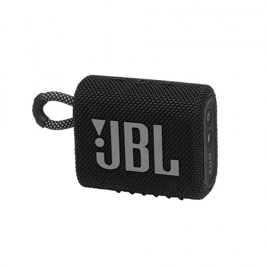 JBL Go 3 Bluetooth Wireless Speaker Black (GO3BLK) (JBLGO3BLK)