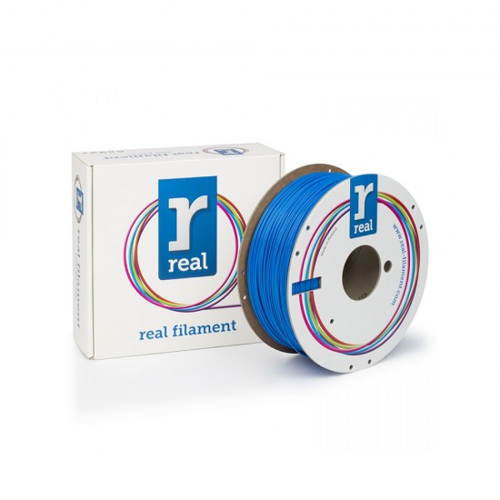 REAL ABS Plus 3D Printer Filament - Blue - spool of 1Kg - 1.75mm (REFABSPLUSBLUE1000MM175)