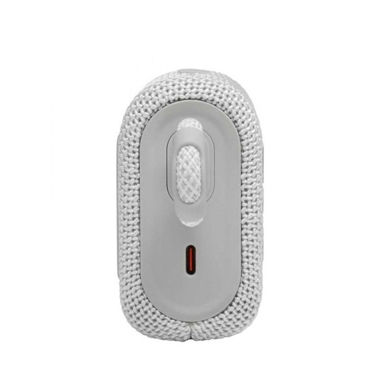 JBL Go 3 Portable Waterproof Bluetooth Speaker White (GO3WHT) (JBLGO3WHT)
