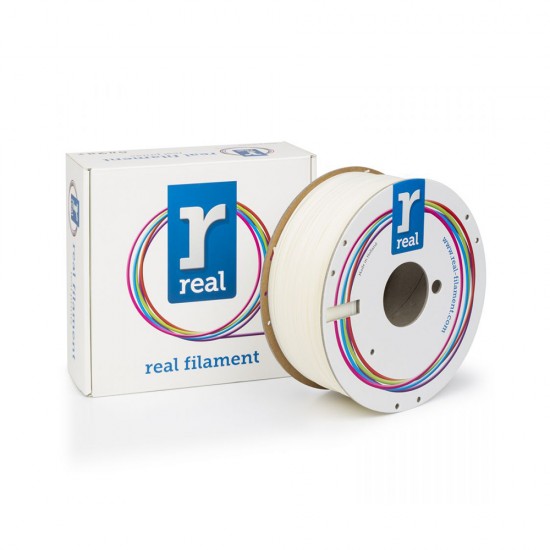 REAL ABS Plus 3D Printer Filament Neutral - spool of 1Kg - 2.85mm (REALABSPLUSNATURAL1000MM285)