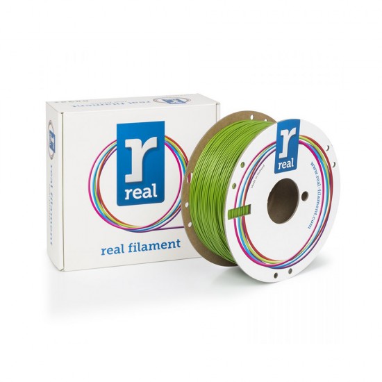 REAL PETG 3D Printer Filament - Green- spool of 1Kg - 1.75mm (REFPETGRGREEN1000MM175)