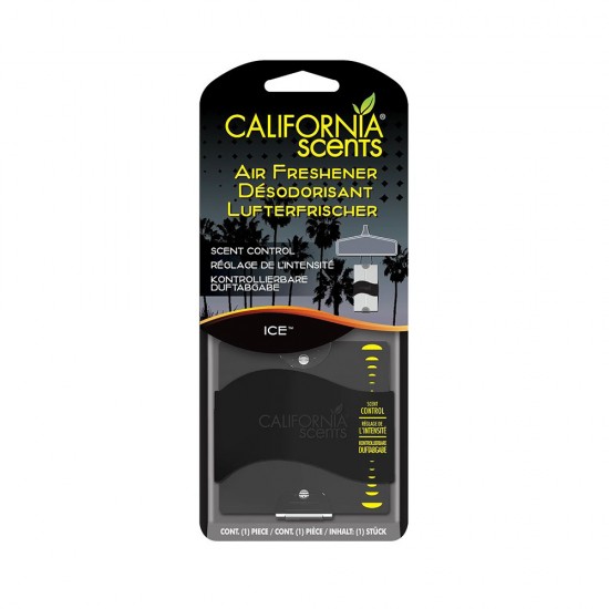 California Scents Κρεμαστό Αρωματικό Αυτοκινήτου Air Freshener 1pcs Ice (CSP-E301639600) (CALSCSP-E301639600)