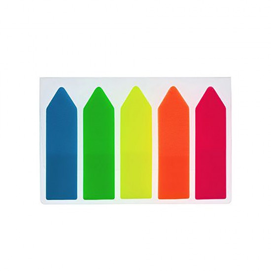 Officepoint Pointy 12x45mm 5 χρωμάτων (4x25 Φύλλα) Σελιδοδείκτης Αυτοκόλλητο (MAG-5564005-62) (OFPMAG-5564005-62)