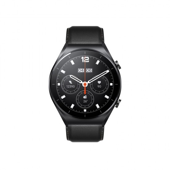 Xiaomi Watch S1 Stainless Steel 46mm Αδιάβροχο με Παλμογράφο (Black) (BHR5559GL) (XIABHR5559GL)