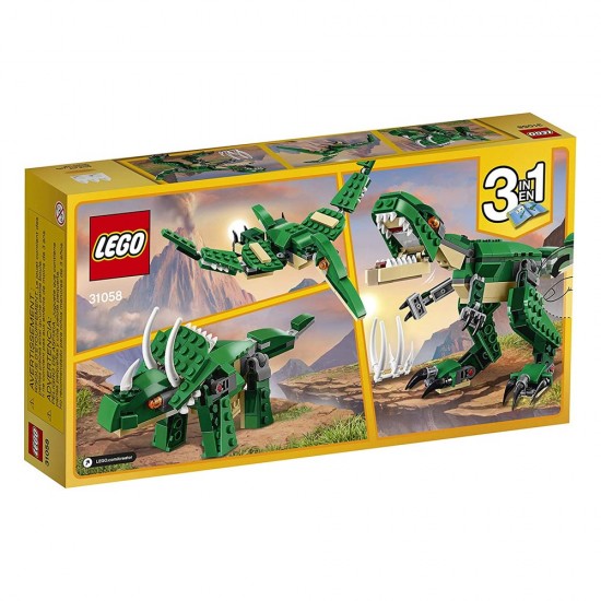 Lego Creator 3-in-1: Mighty Dinosaurs για 7 - 12 ετών (31058) (LGO31058)