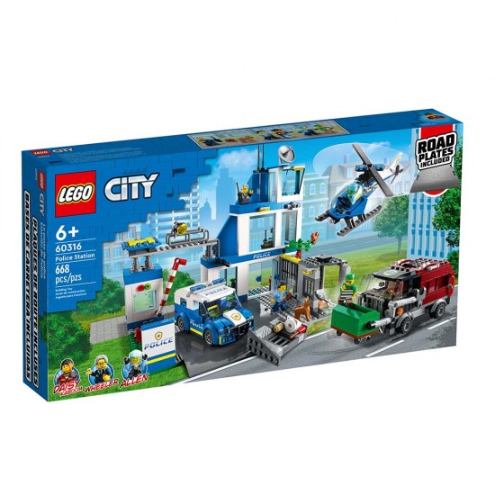 Lego City: Police Station για 6+ ετών (60316) (LGO60316)